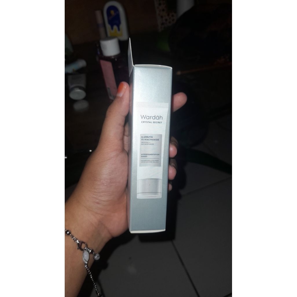 wardah crystal day crem