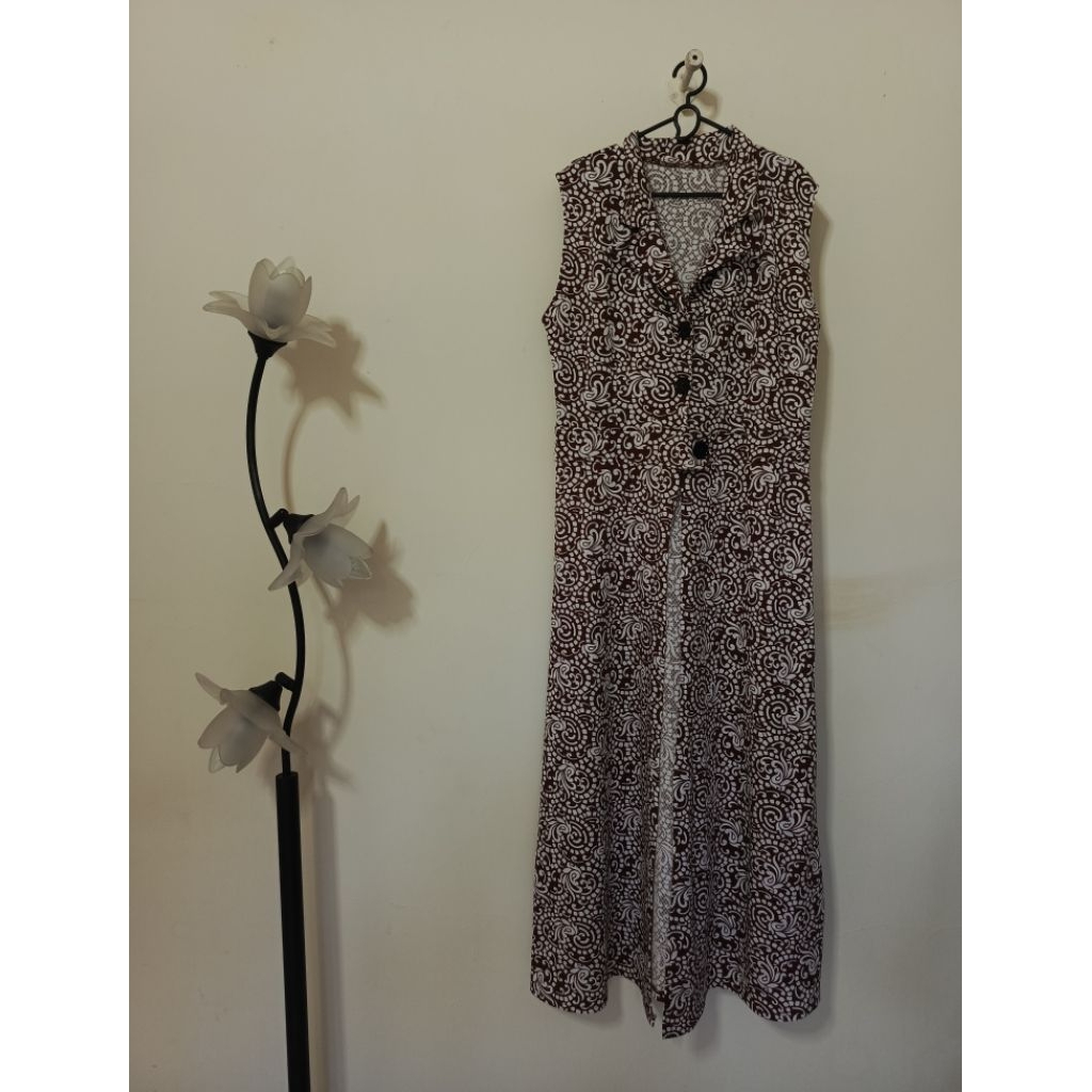 Long outer premium jacquard knit - textured maxi Cardigan.