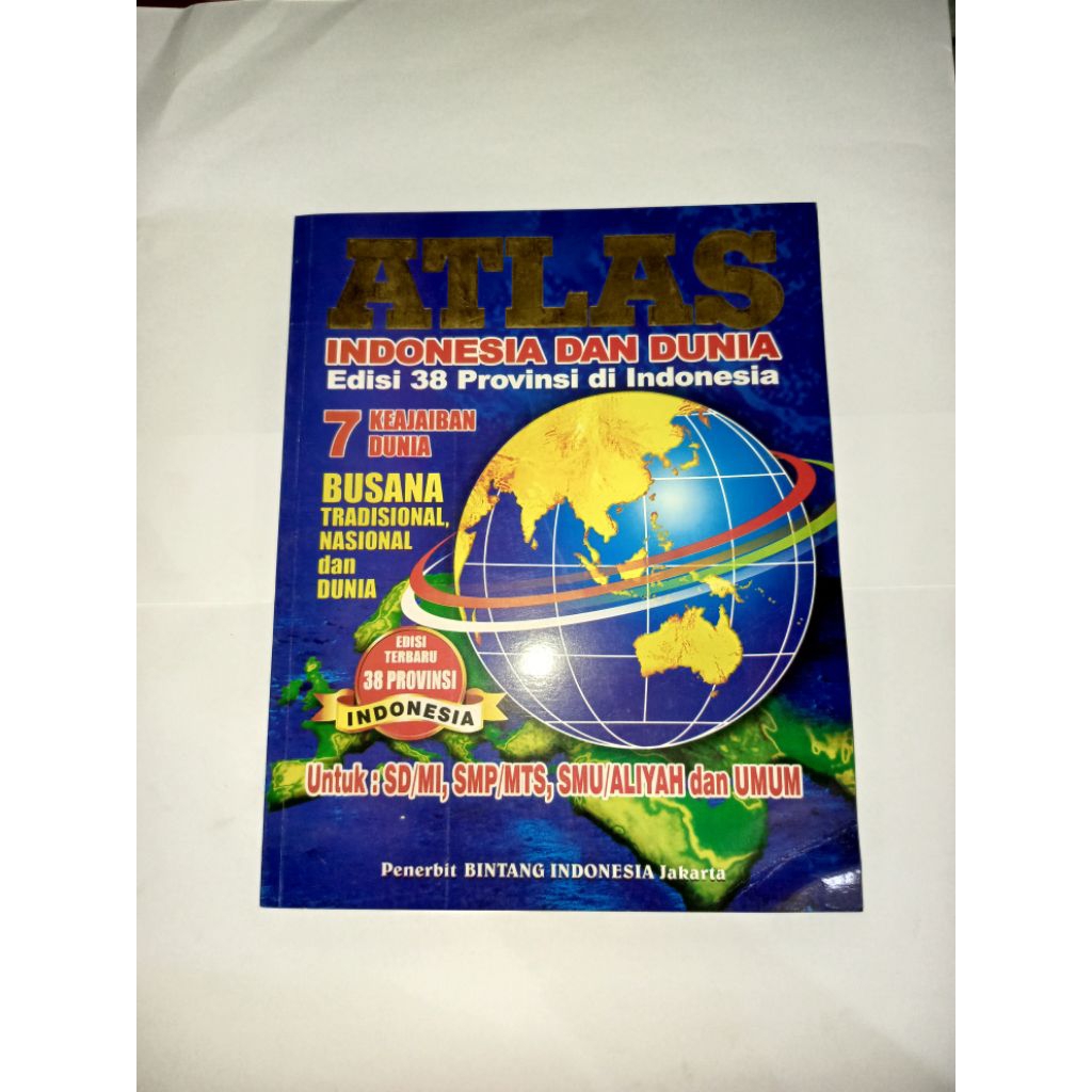Atlas Indonesia Dan Dunia 38 Provinsi