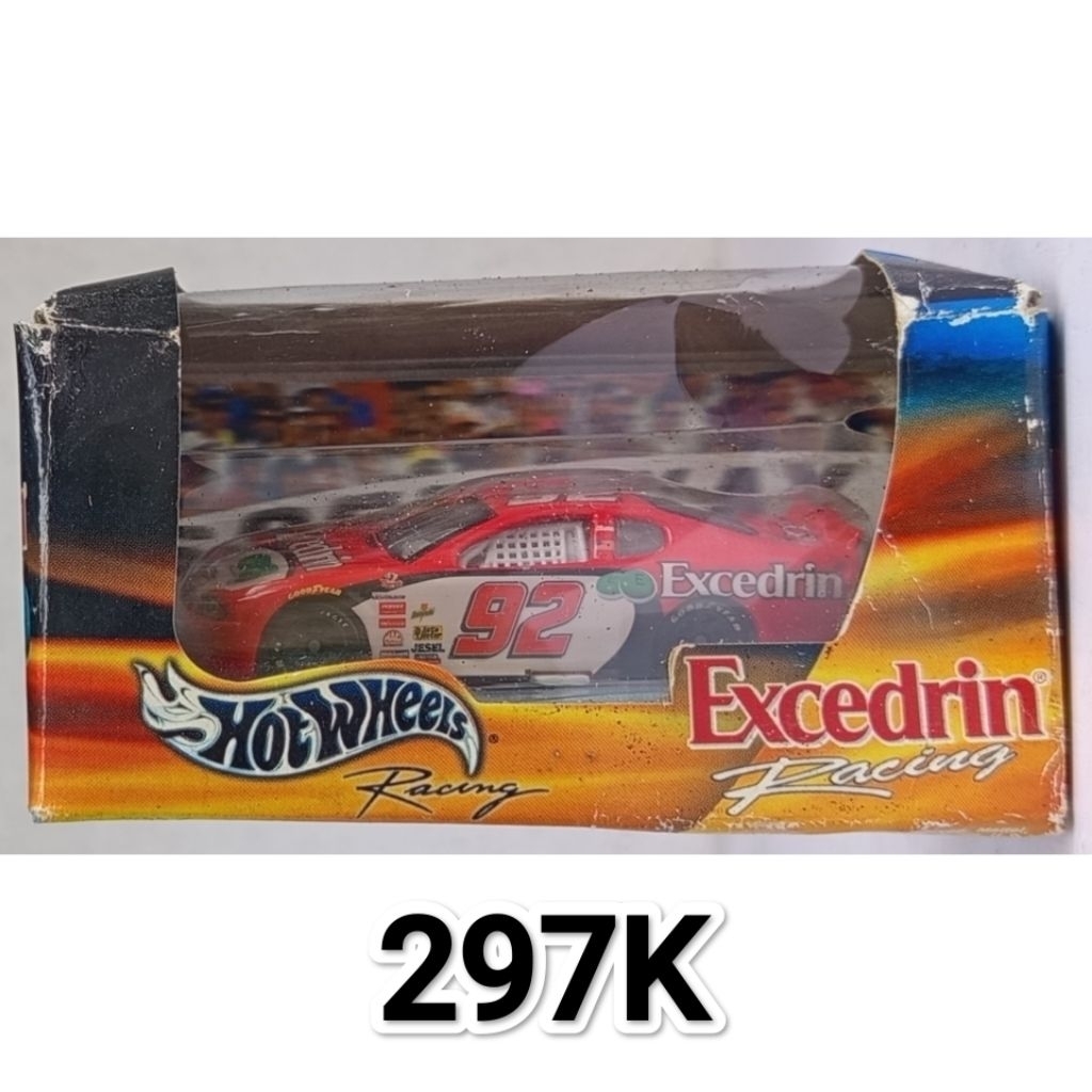 Diecast Scale 64 Mobil Balap Nascar Hot Wheels Racing 2002 Special Limited Edition Excedrin Chevrole