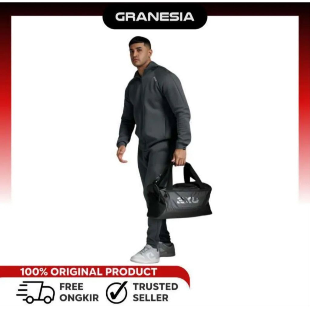 Tas Olahraga Fitness 2XU Unisex Gym Bag UQ7143GBK