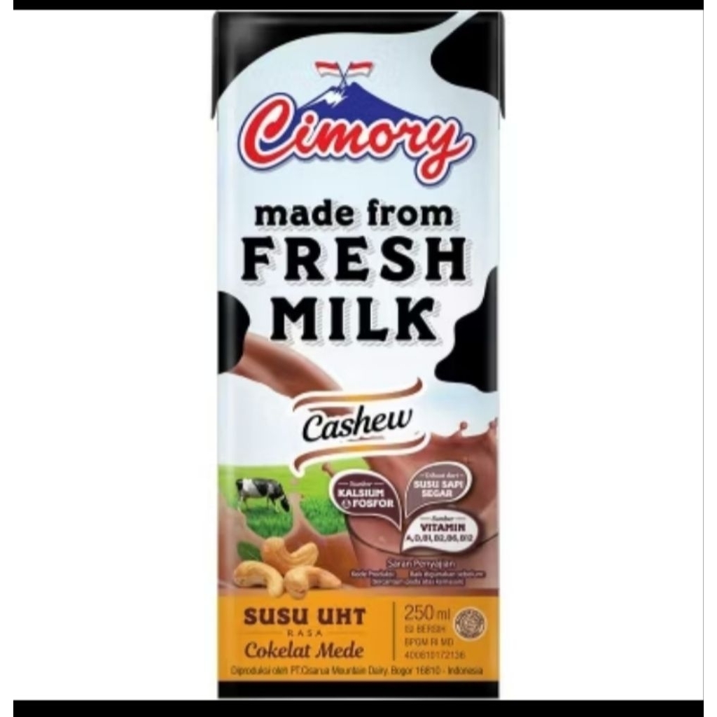 Cimory susu uht 250ml rasa cashew