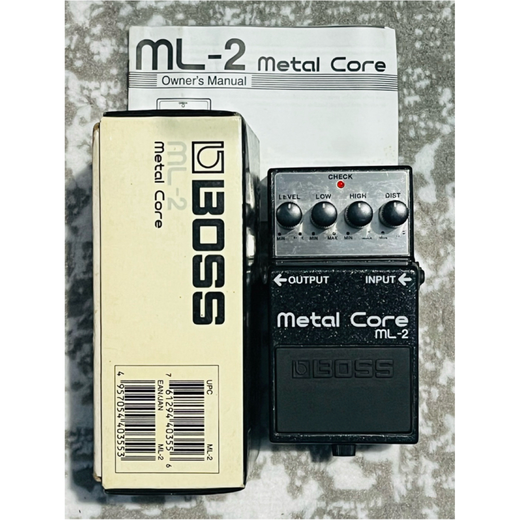 BOSS Metal Core ML-2 2nd Fullset Pedal Efek Gitar
