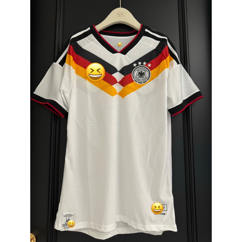Jersey Bola Jerman Germany Home Retro 1990 World Cup Klasik Premium - Ready Stock