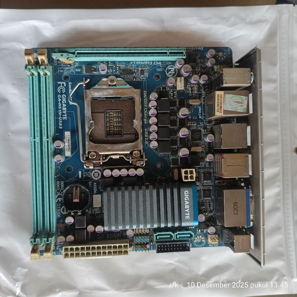 Motherboard H61 Gigabyte GA-H61N-USB3