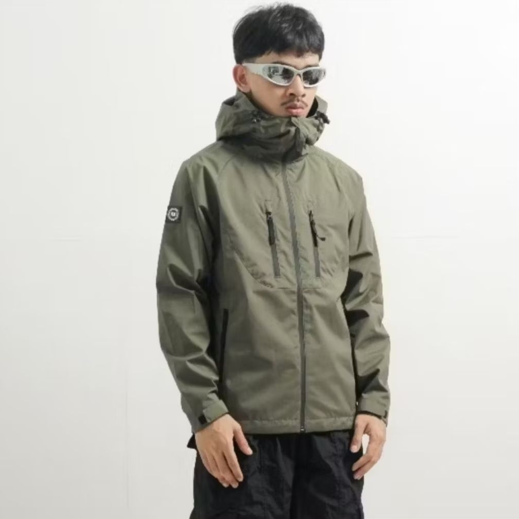 Troublemaker Gorpcore Jacket - Hurricane Olive - Outdoor Jacket