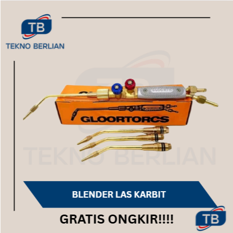 OXFORD Blender Las Karbit Gloor 4 Mata / Welding Torch / Stang Las Karbit