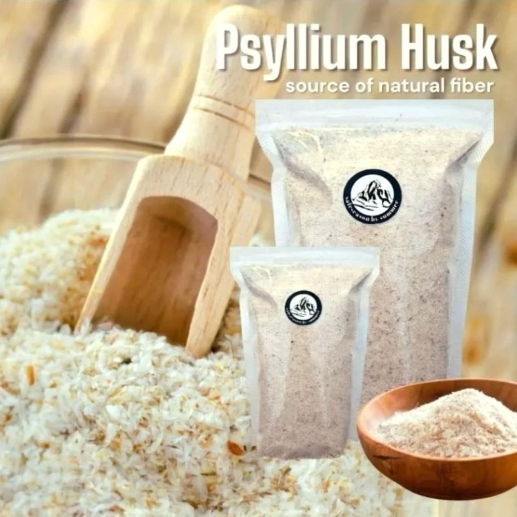 PSYLLIUM HUSK - 100gr | natural fiber serat