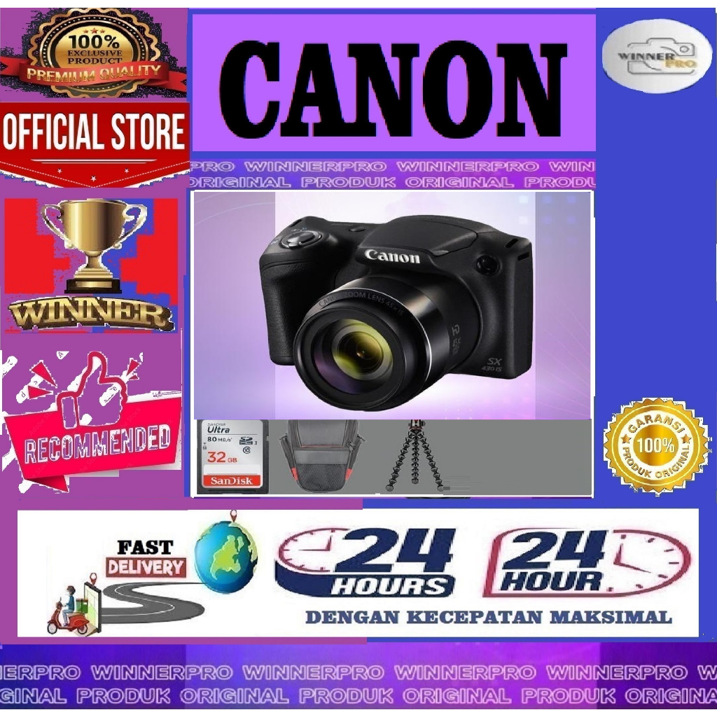 KAMERA CANON POWERSHOT SX430 / POWERSHOT SX430 / SX430