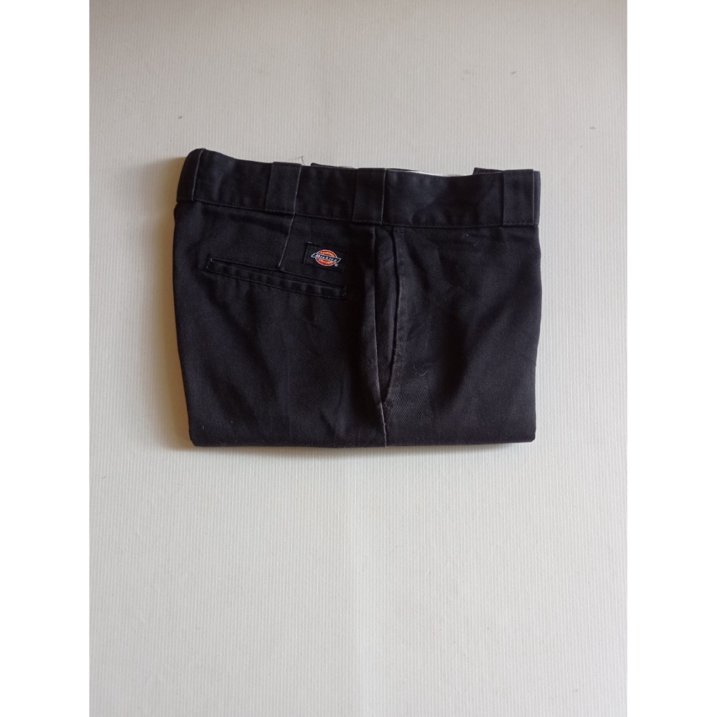 Celana Dickies 874 Original Fit Black Size 30×32 Second Brand Dickies