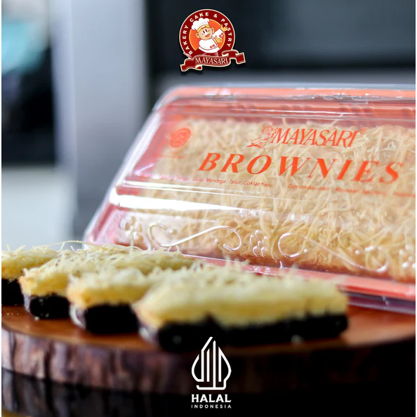 Mayasari Brownies Panggang Keju Coklat oleh oleh Bandung Mayasari Brownies Panggang Keju Coklat.