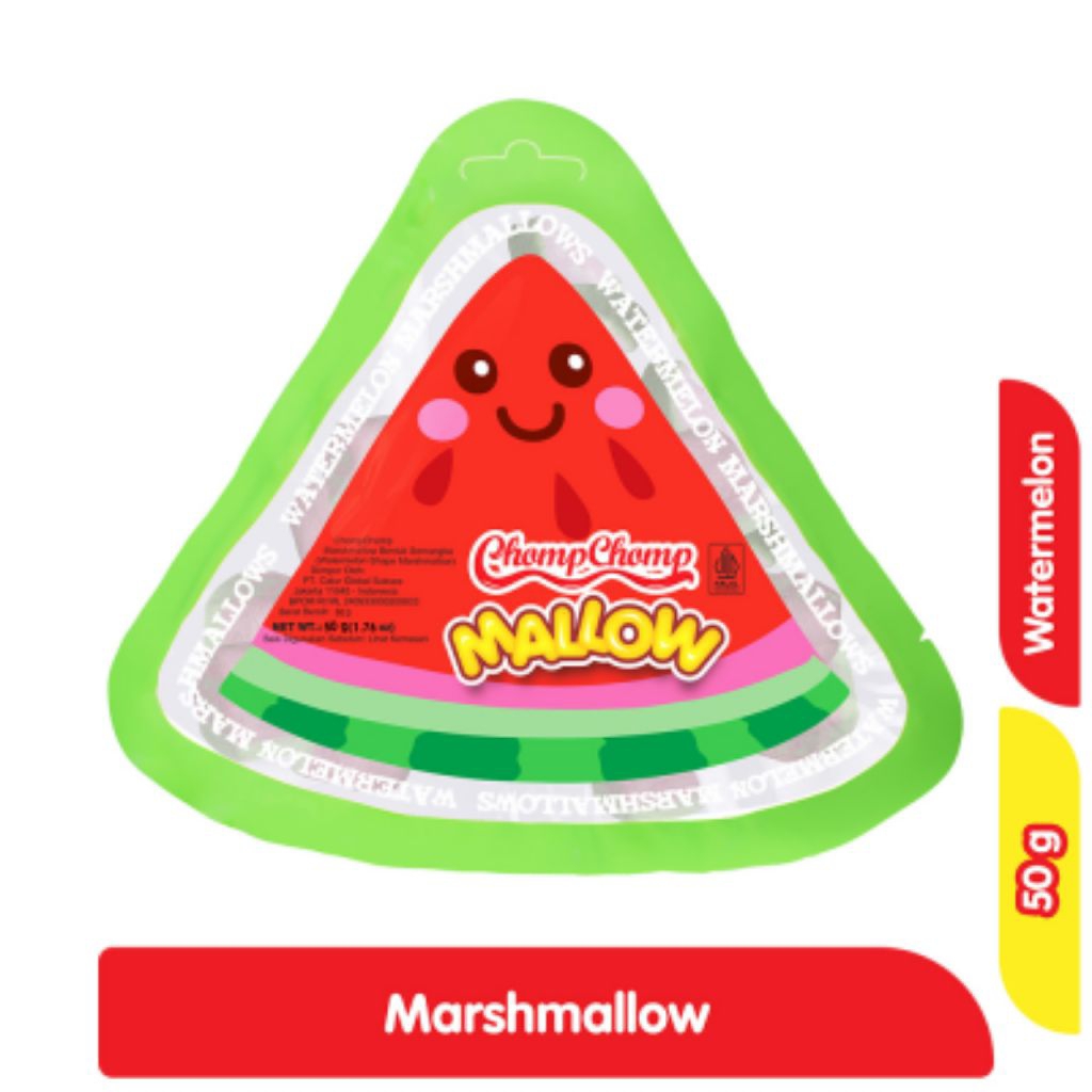 Chomp-Chomp Mallow Semangka Marshmallow 50 g