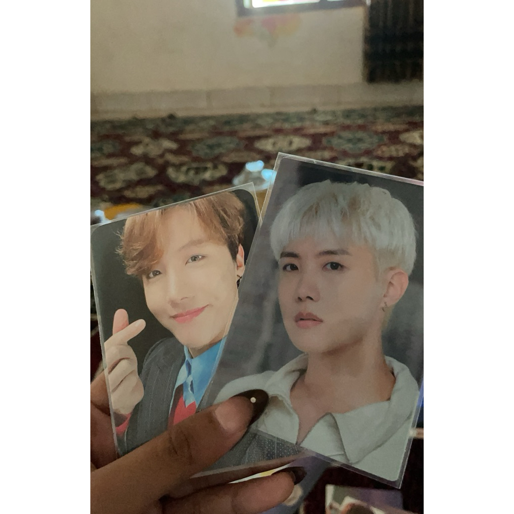photocard BTS jhope official- mpc ptd 3 set