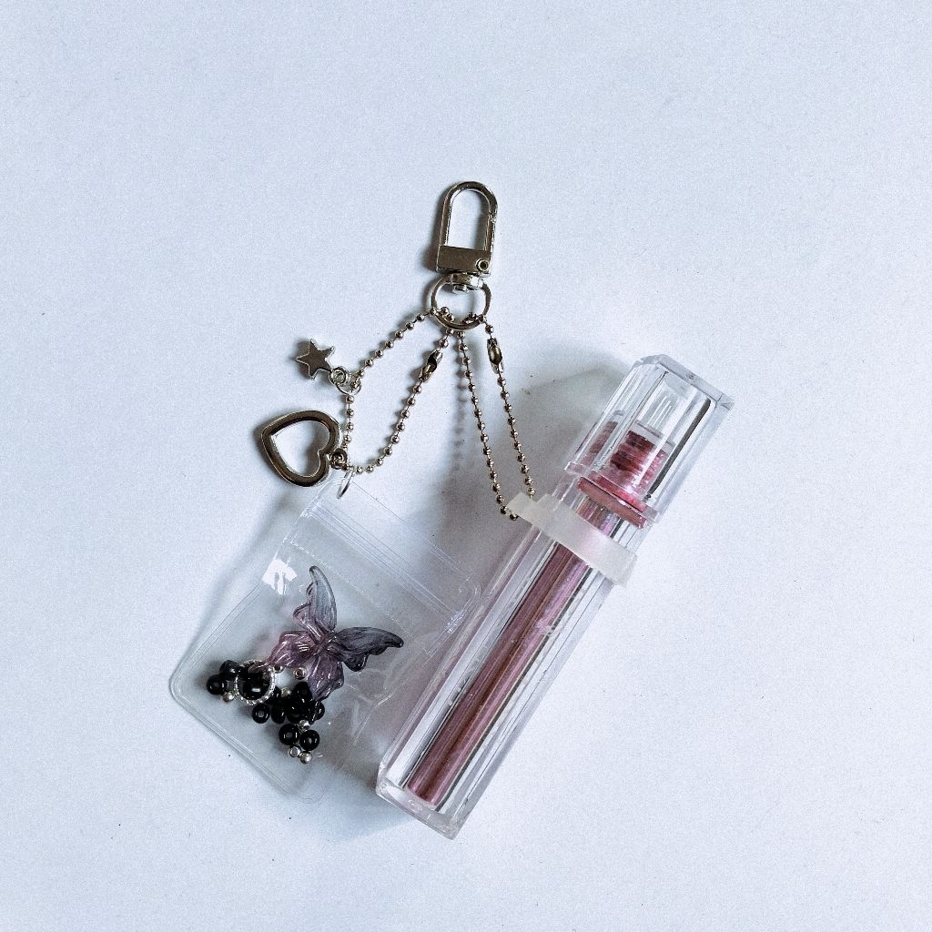 (Part 19) Lip Charm y2K | Aesthetic Bag Charm | Lip Charm Aesthetic | Bag Accessories