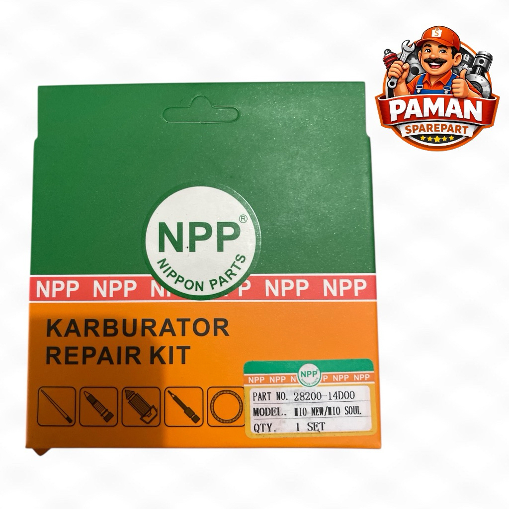 REPAIR KIT KARBURATOR MIO NEW / MIO SOUL NPP / ISI DALAMAN KARBURATOR MIO NPP