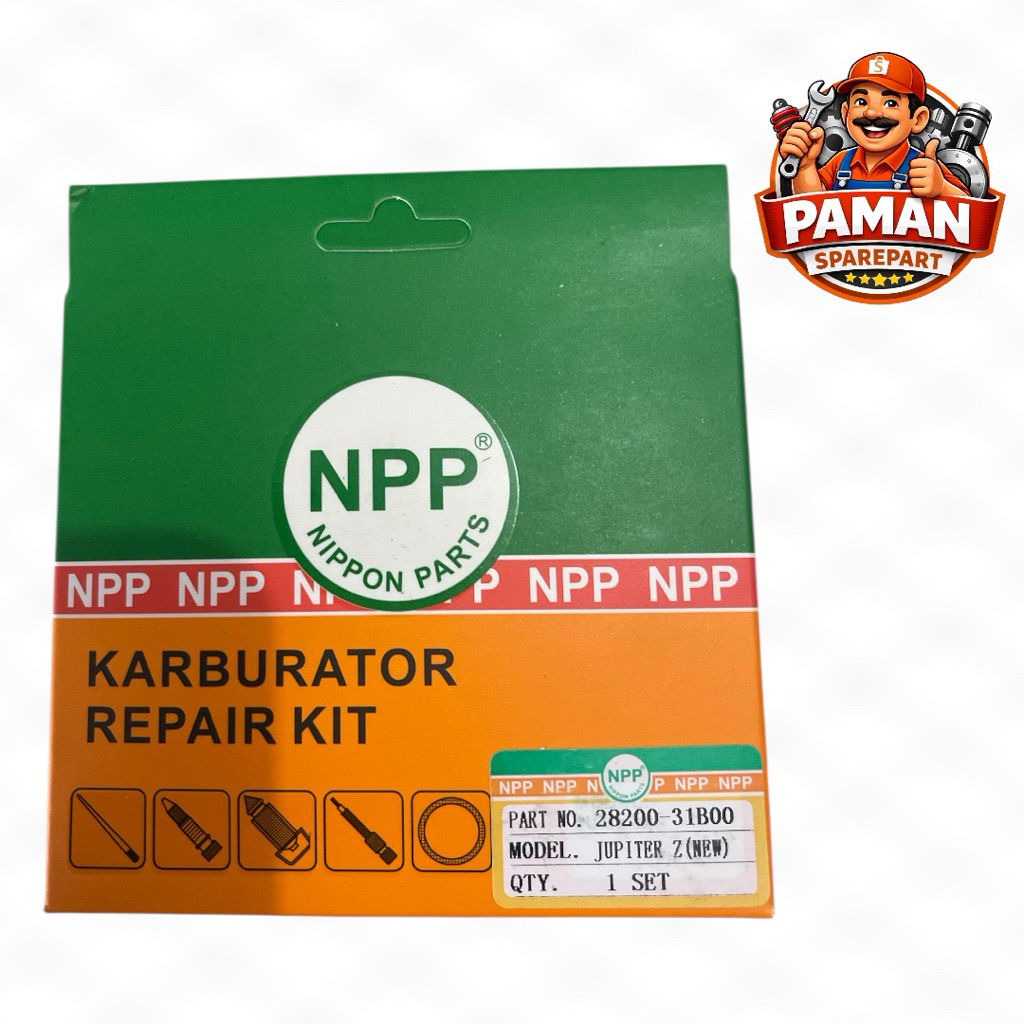 REPAIR KIT KARBURATOR JUPITER Z NEW NPP / ISI DALAMAN KARBURATOR JUPITER Z NEW NPP