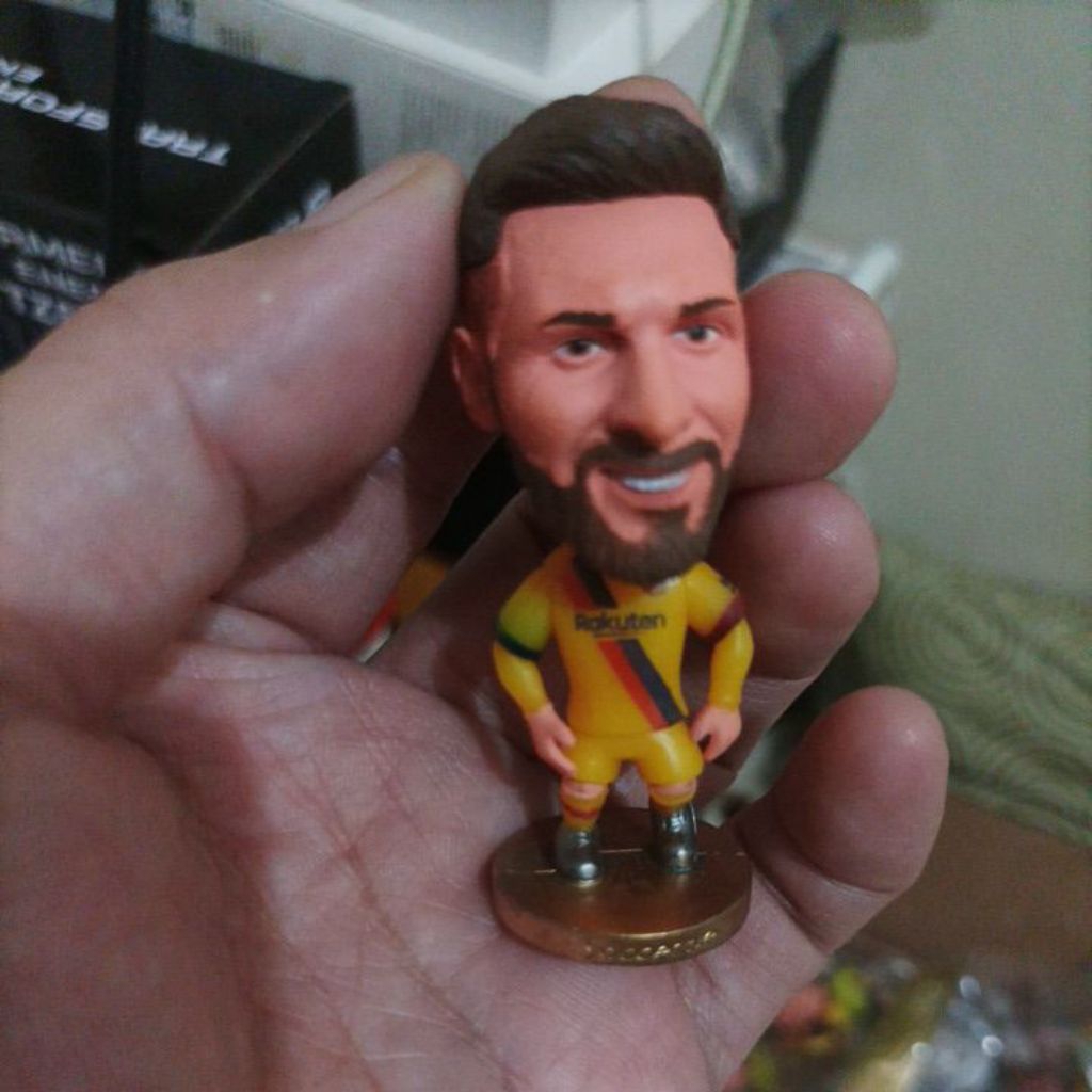 Action Figure Lionel Messi Barcelona Away Soccerwe