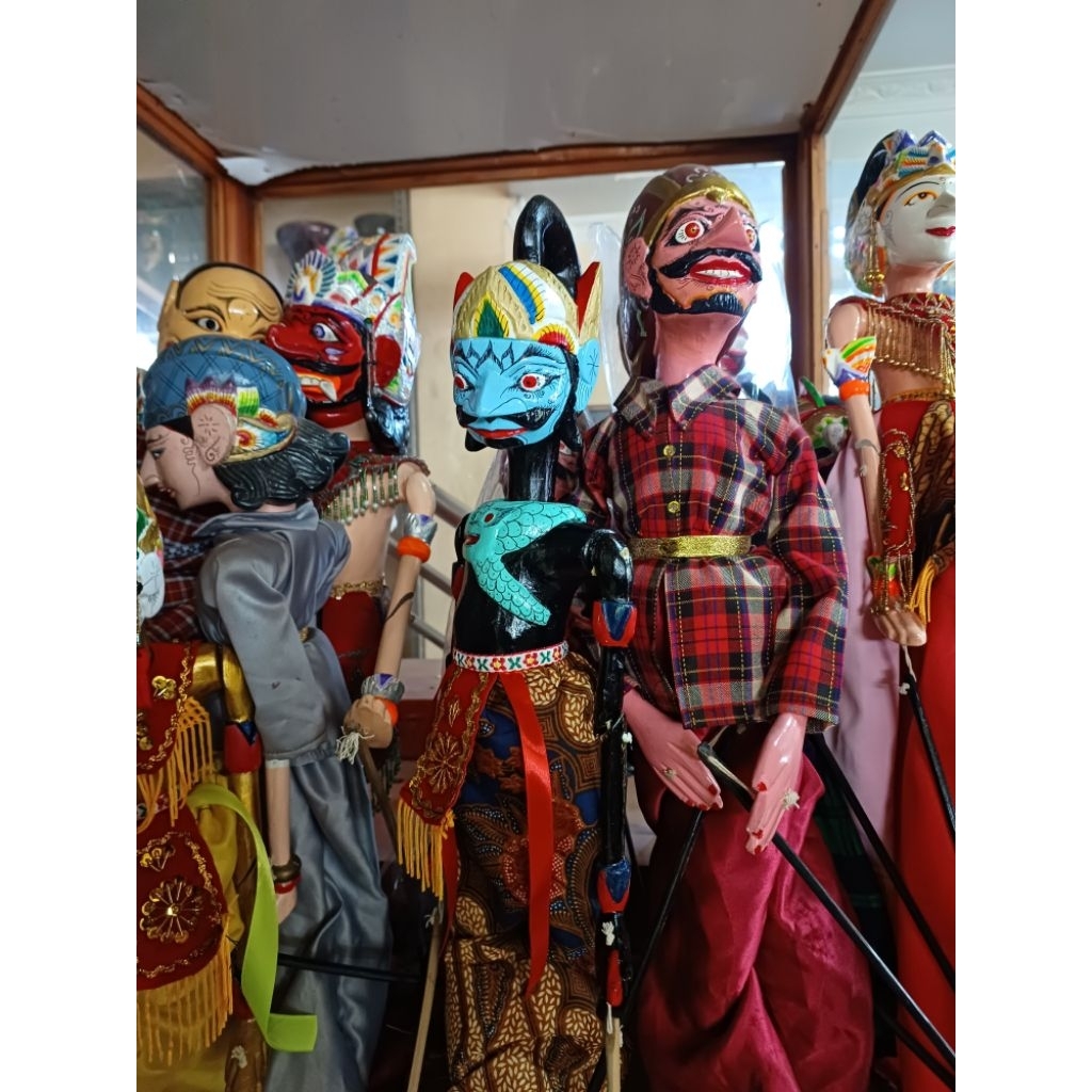 Wayang Golek Bima Tinggi 50cm