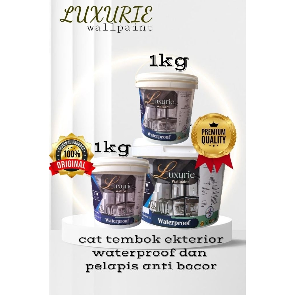 cat tembok pelapis anti bocor waterproof 1kg
