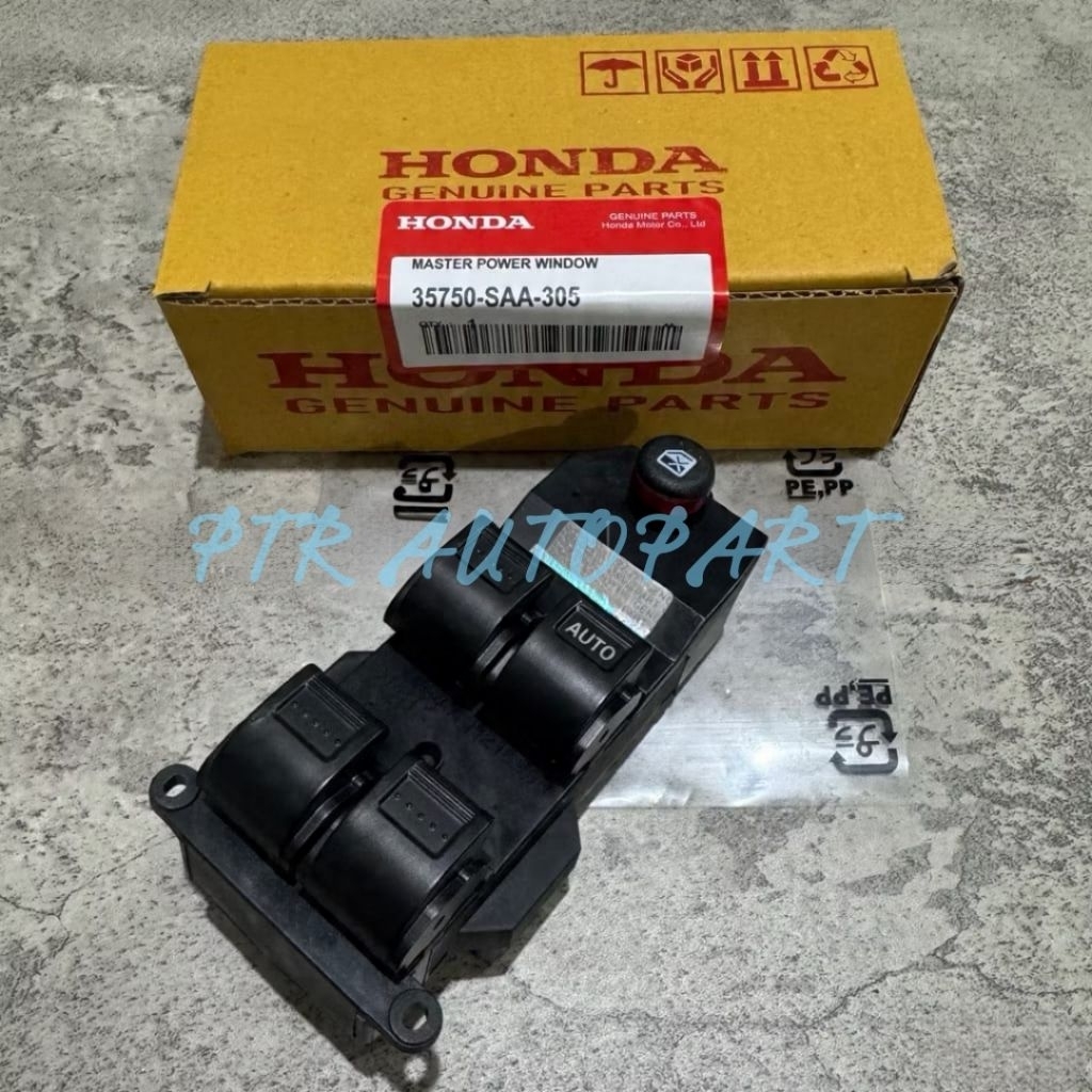 SWITCH SAKLAR POWER WINDOW CRV GEN2 JAZZ NEW CITY ORIGINAL