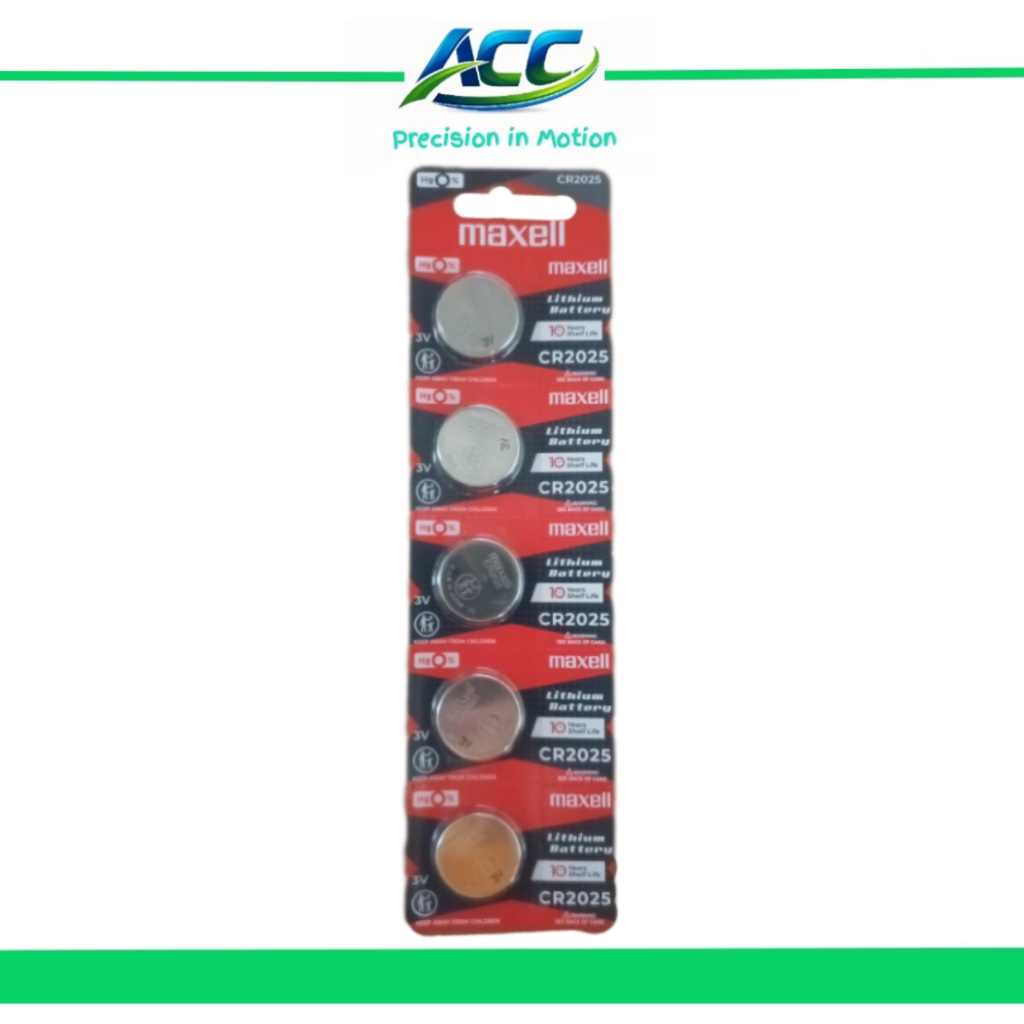 Baterai Maxell CR2025 Original Made In Japan