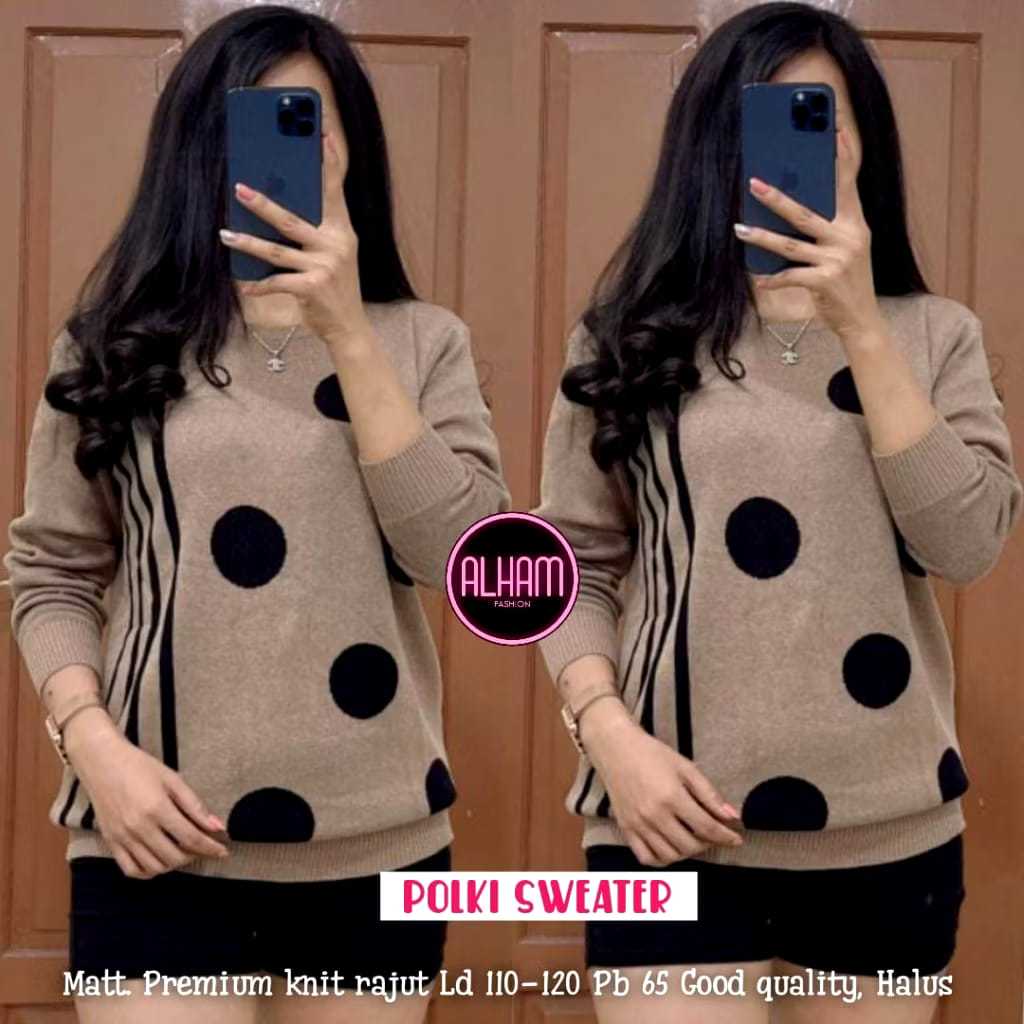 BLOUSE WANITA / BLOUSE RAJUT WANITA / BLOUSE RAJUT IMPORT WANITA / BLOUSE JUMBO WANITA / BLOUSE RAJU