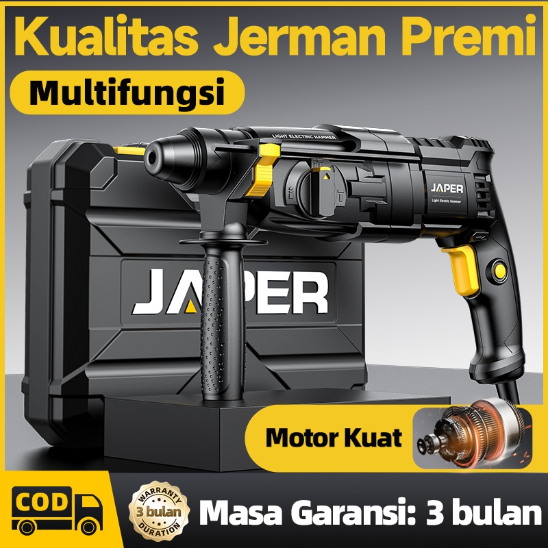COD JAPER Bor Listrik Mesin Bor Palu Listrik Rotary Hammer Untuk Bobok Beton Tembok