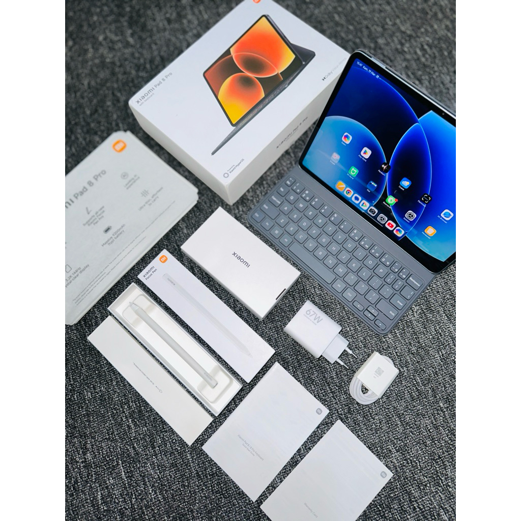 Xiaomi Pad 8 Pro 8/256 bonus Pencil 3 Minggu pakai