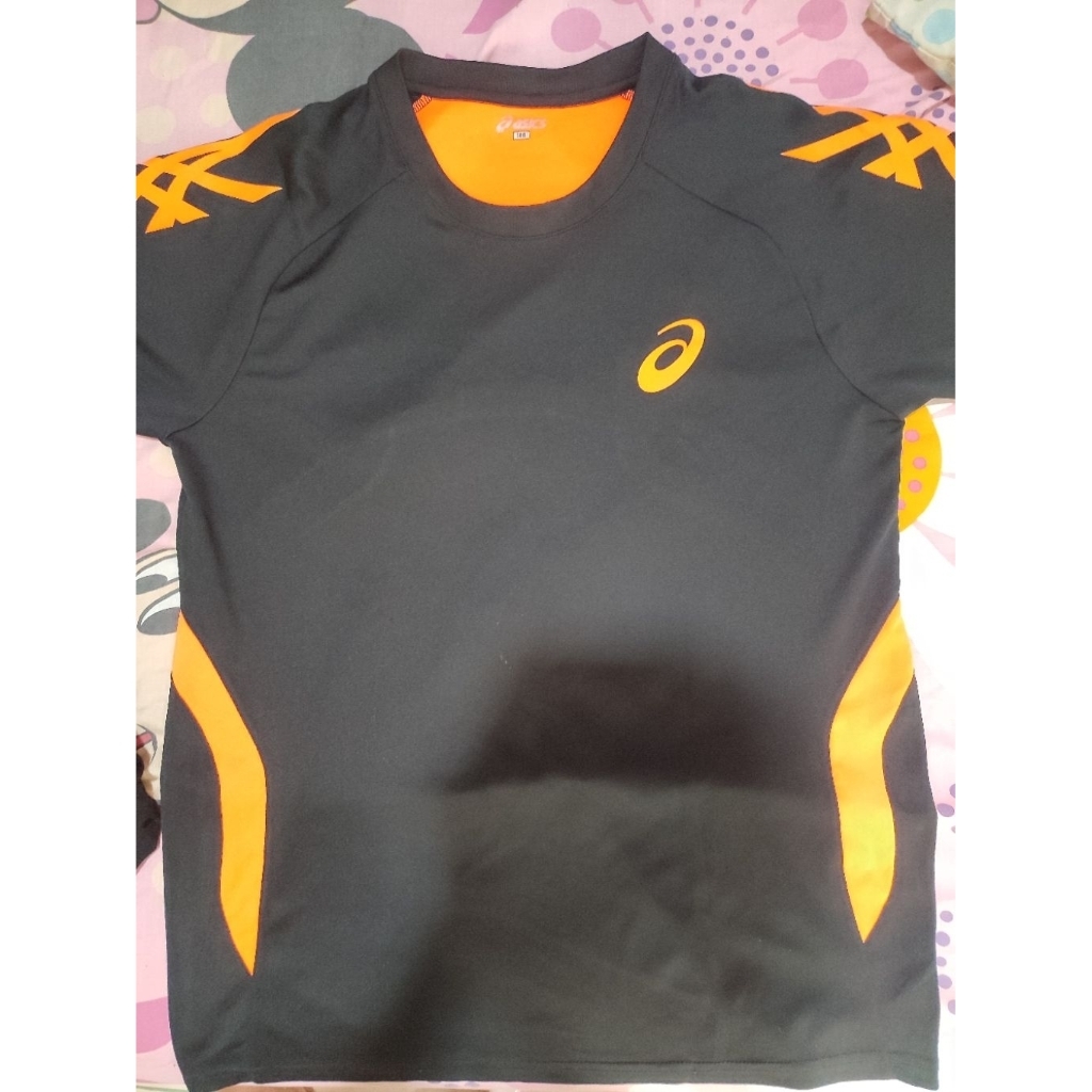 kaos olahraga (running, gym, dll) asics second (good condition)