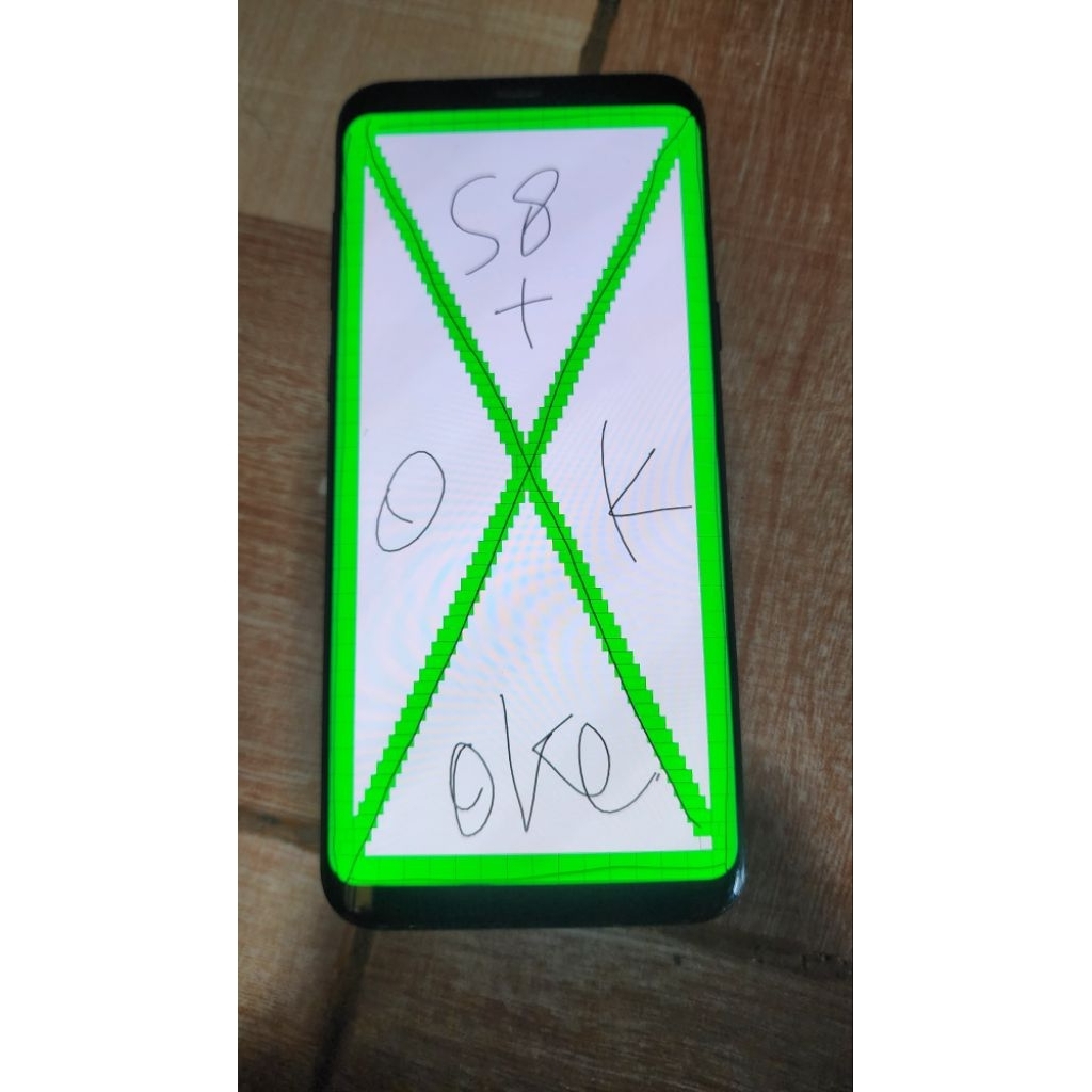 LCD samsung S8 plus mulus original copotan