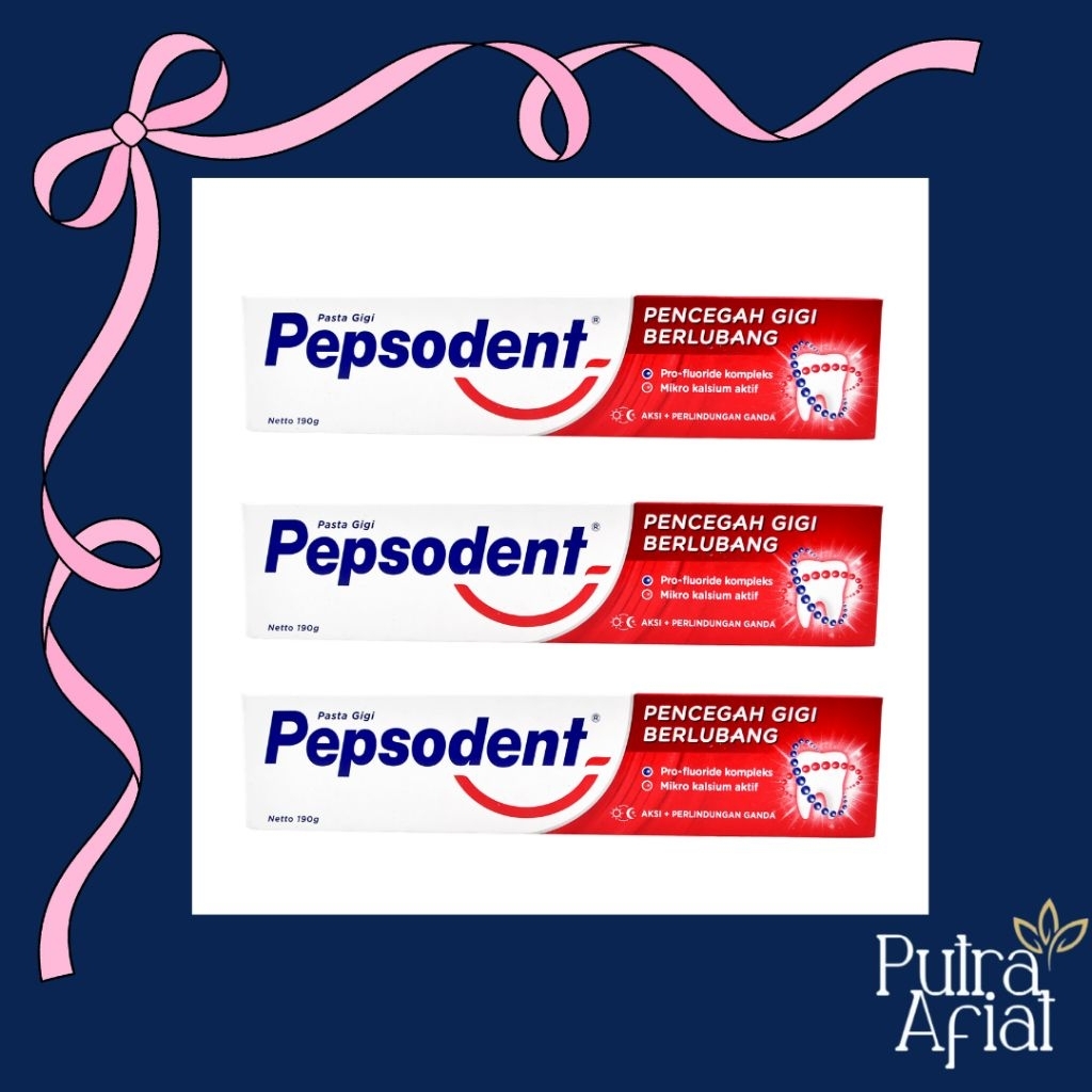 PEPSODENT PENCEGAH GIGI BERLUBANG 25GR/75GR/120GR