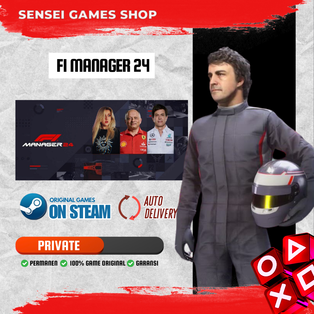 [BONUS GAME RANDOM] F1 Manager 24 / F1 Manager 2024 / AUTO DELIVERY / STEAM / EPIC / Game PC / Games