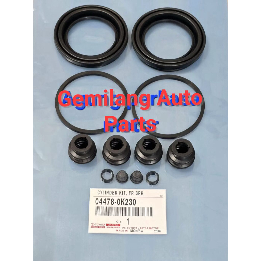 karet rem kaliper kit original innova reborn