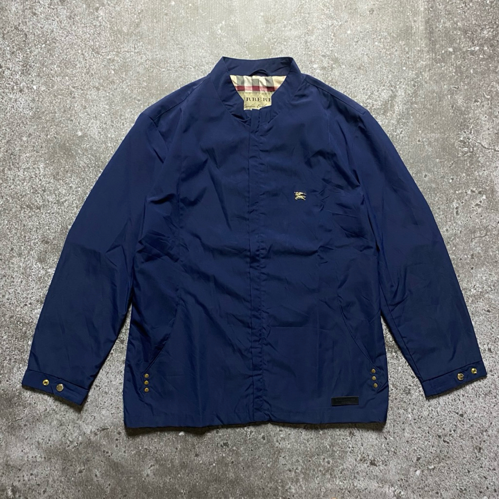 Burberry Brit Coach Jacket Navy Made in London