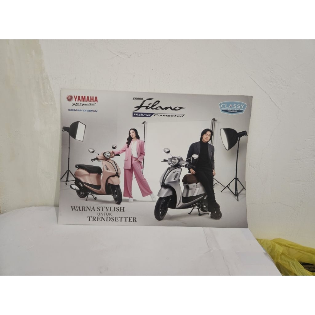 brosur katalog mobil yamaha grand filano 2024 leaflet