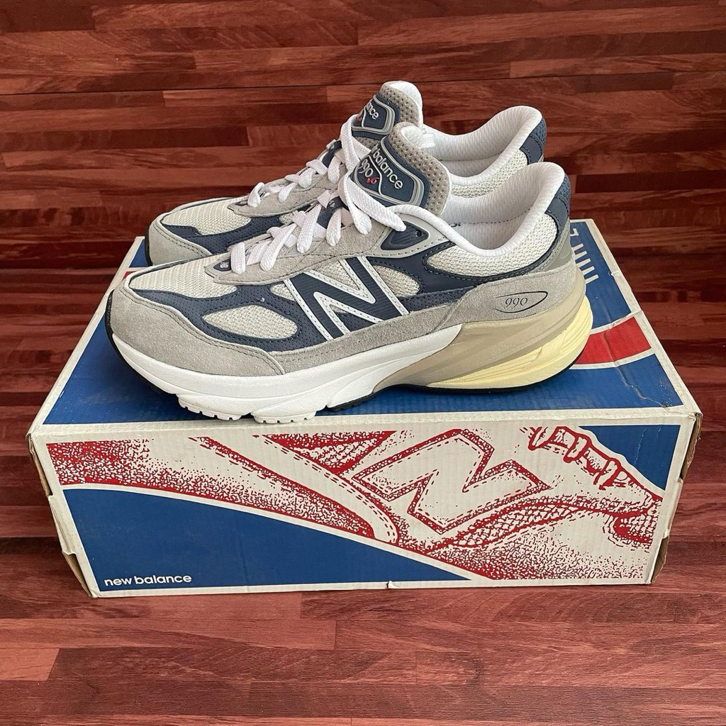 Sneakers Casual 990v6 Grey/Navy