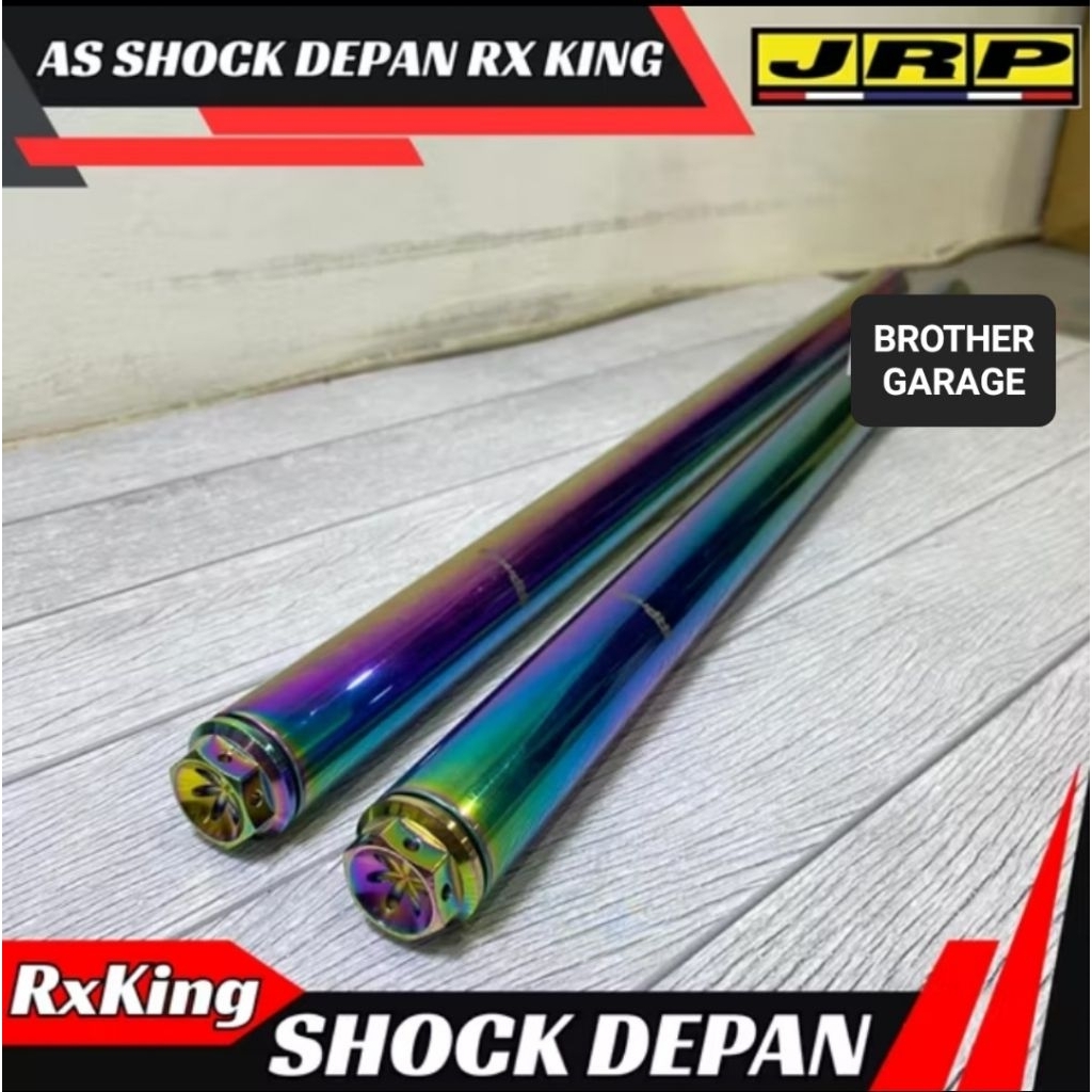 AS SHOCK RX KING RAINBOW KILAT MERK JRP UKURAN 30MM/SHOCK DEPAN RXKING RAINBOW