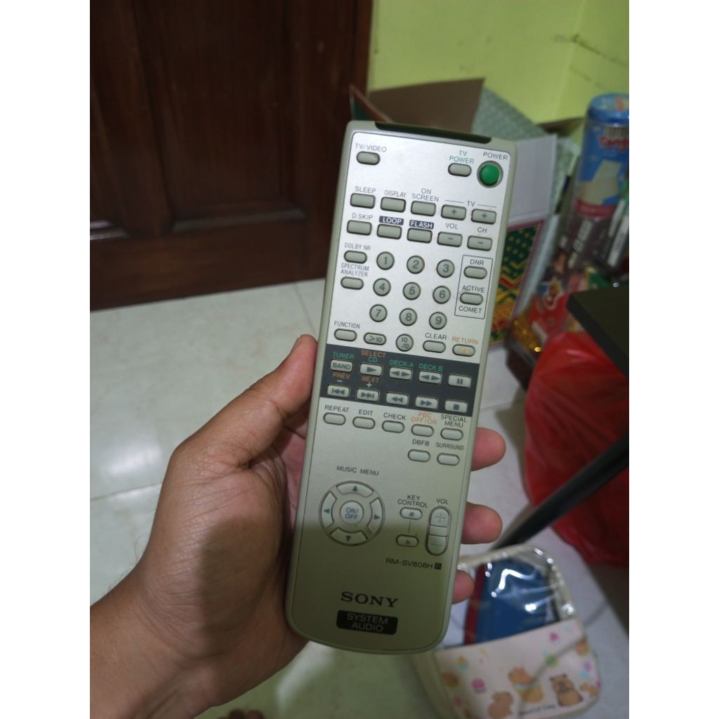 Remote Sony system audio RM-SV808H original