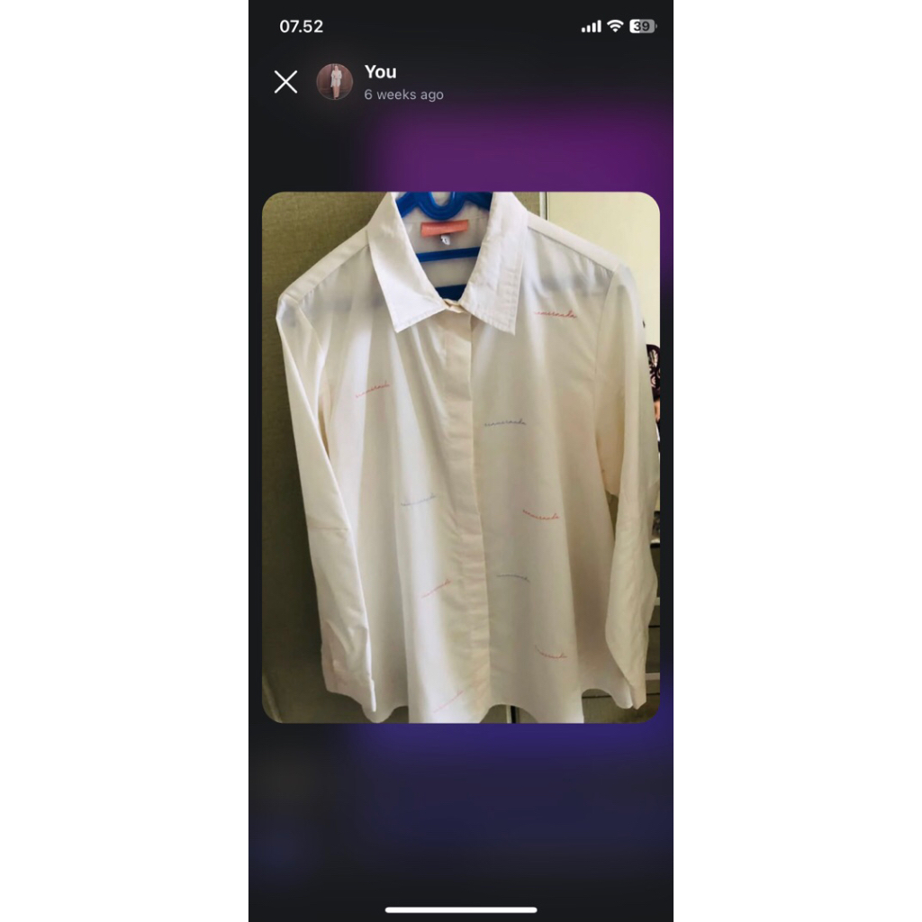 Riamiranda Sanaya shirt Top White