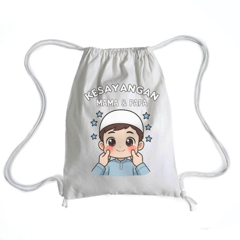 KIDORA | Tas Serut Anak Kesayangan Mama & Papa Karakter Islami