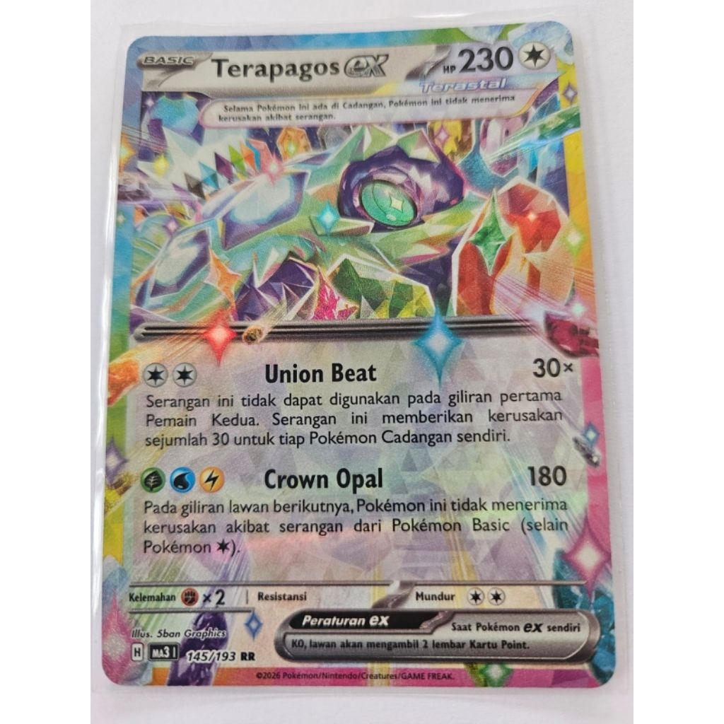 POKEMON CARD Terapagos ex