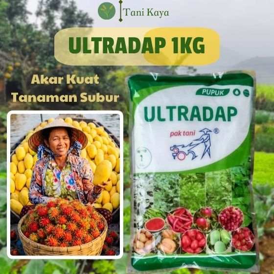 ULTRADAP 1Kg Pupuk – Perangsang Akar & Bunga – Untuk Sayuran & Tanaman Buah TANI KAYA