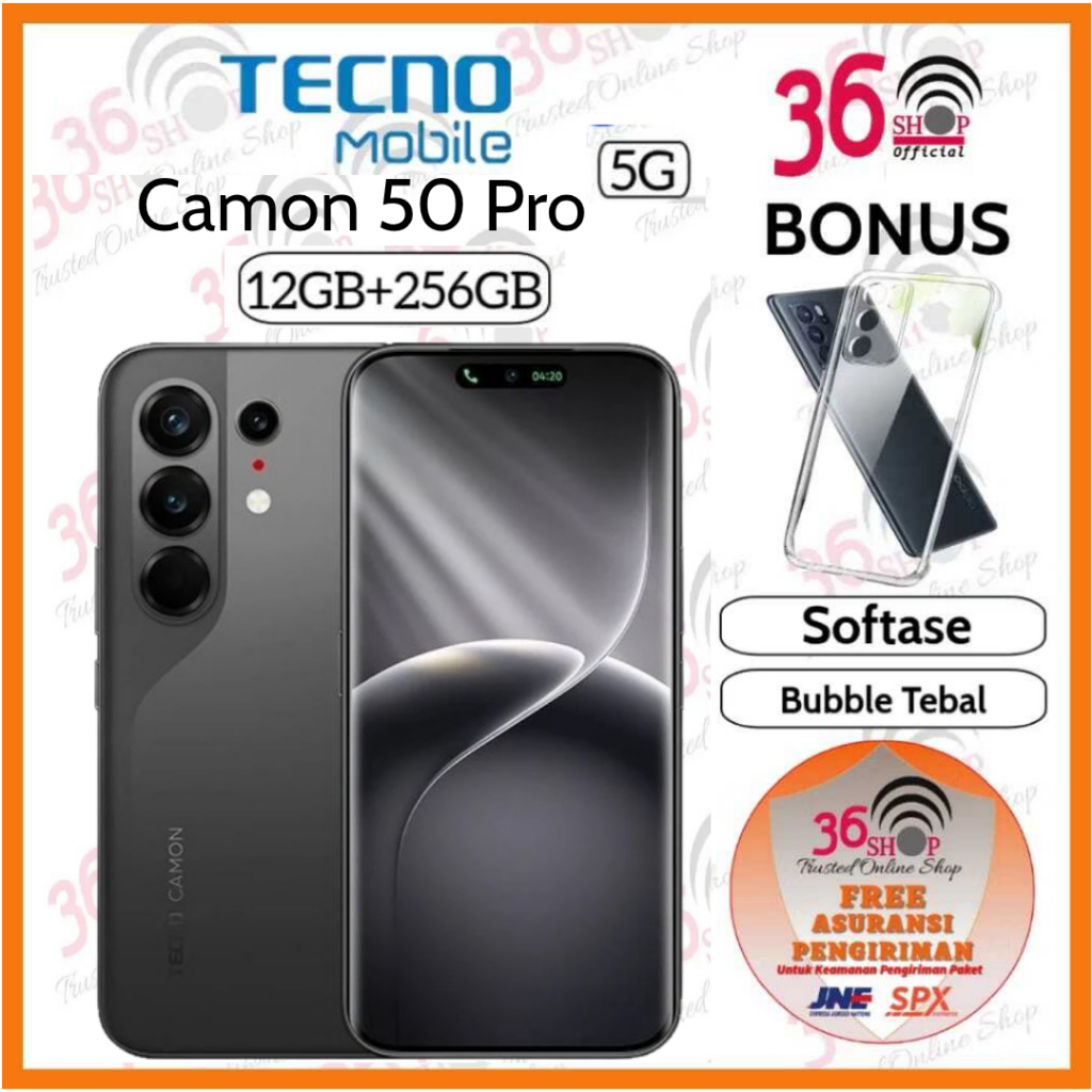Tecno Camon 50 Pro 5G [12GB+256GB] [12GB+512GB] 6.78" AMOLED 1.5K 144Hz MediaTek Dimensity 7400 Ulti