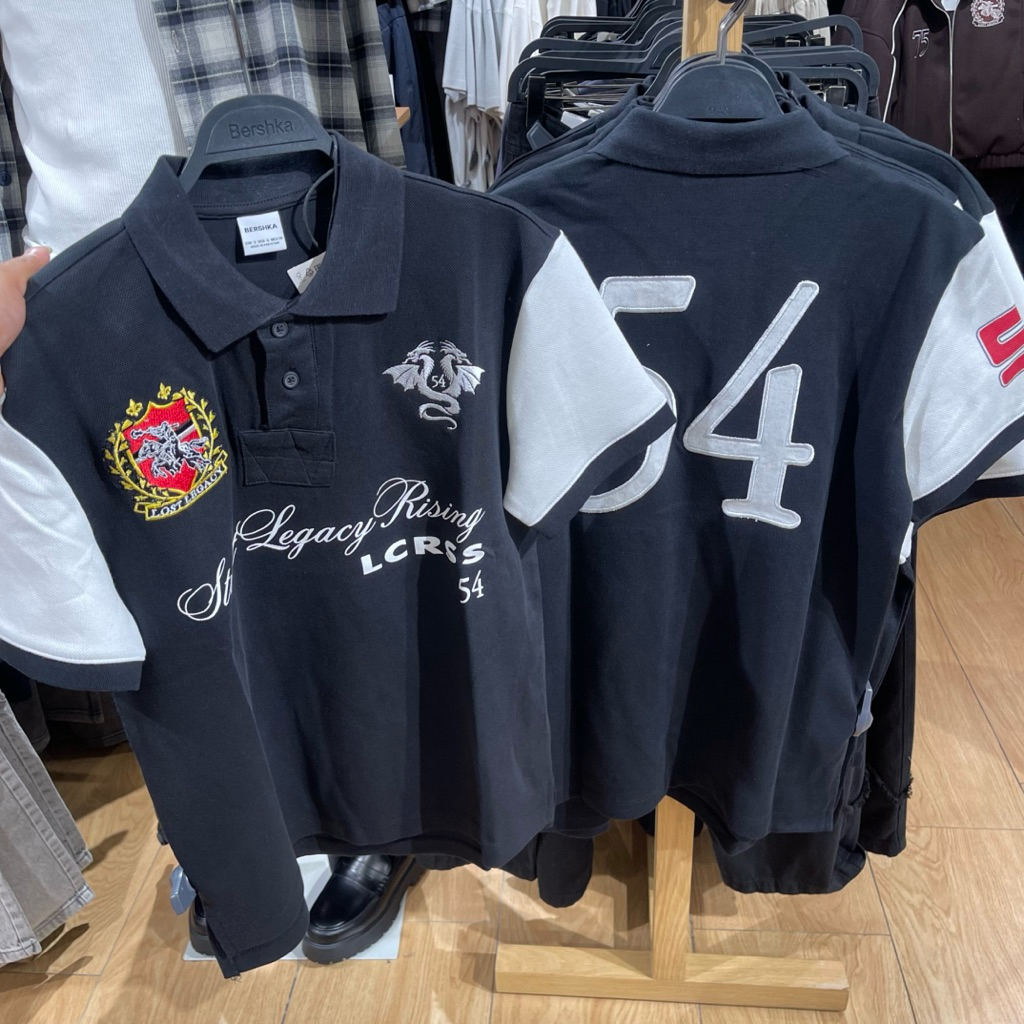 Polo Varsity BERSHKA MEN Jastip (jasa titip)