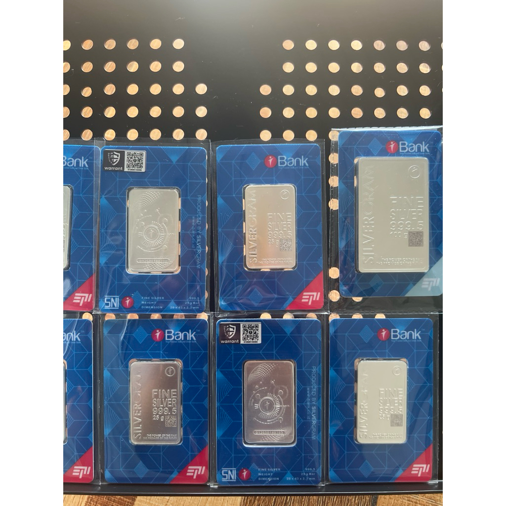 perak batangan 25 gram silvergram