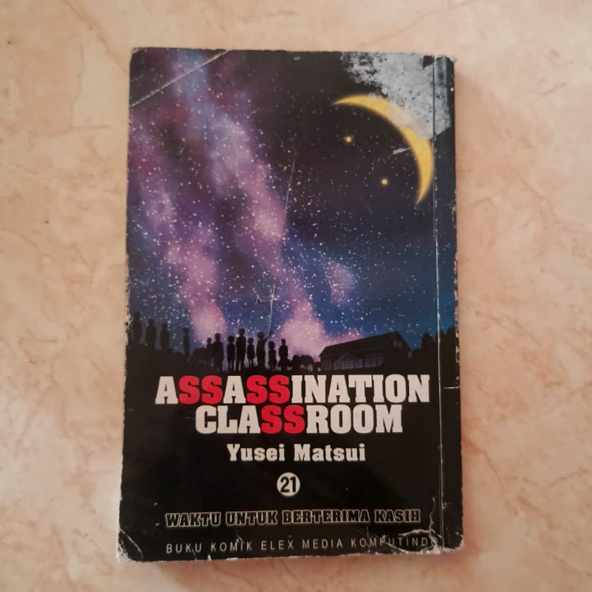 Komik Assasination Classroom(Ansatsu Kyoushitsu) Vol 21 (Langka) Original