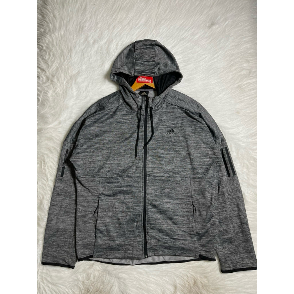 zip hoodie tiga garis second (3954) - Hoodie second - hoodie second branded - Jaket Second - Jaket S