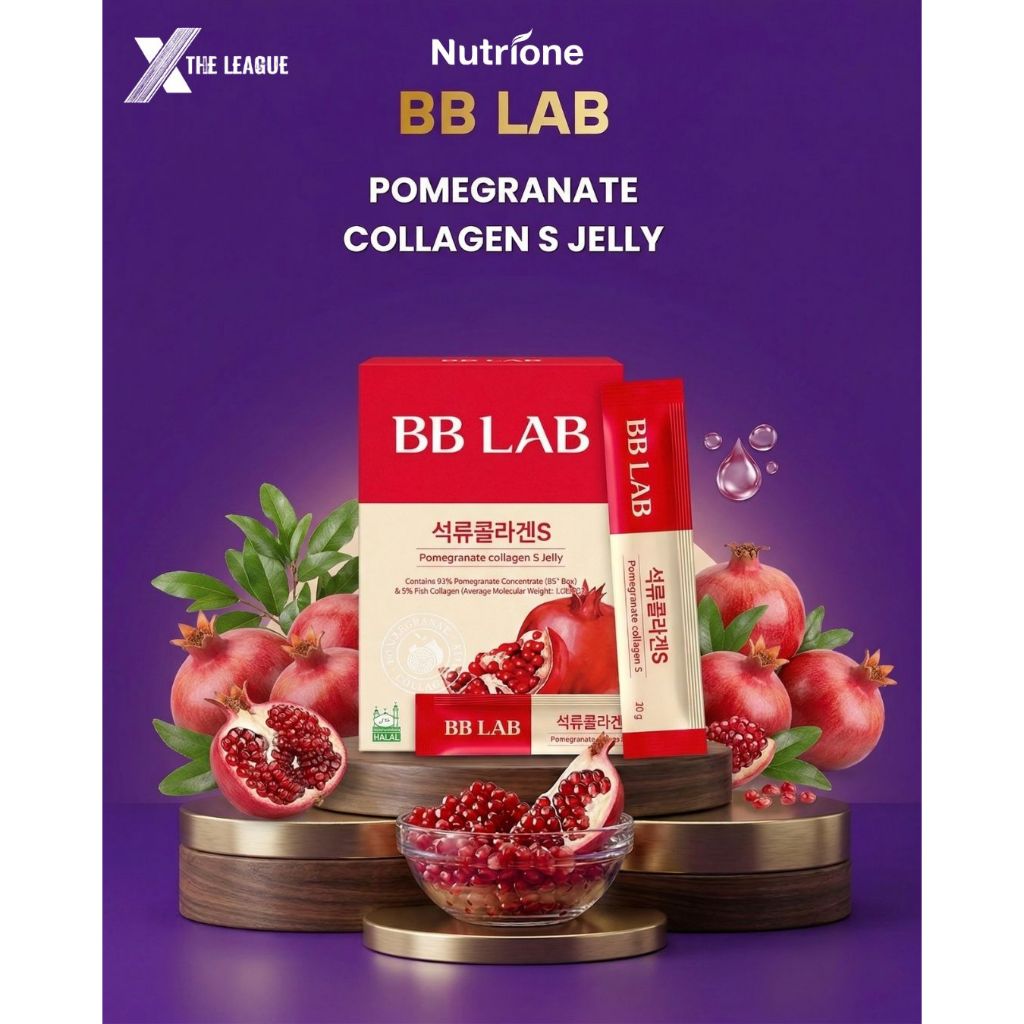 BB LAB Pomegranate Collagen S Jelly Halal (14 sticks)