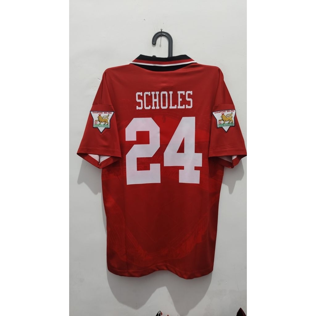 jersey Retro M@n Un1t3d Scholes size M