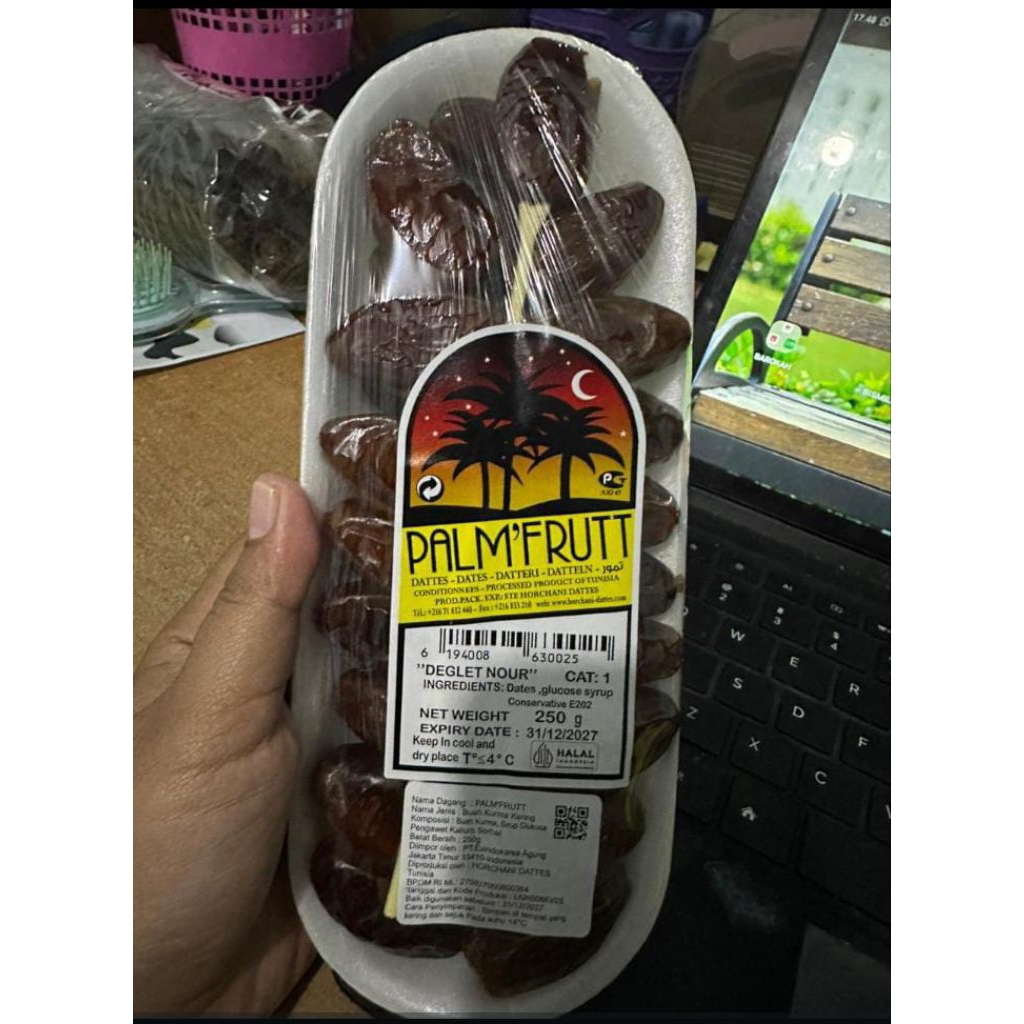 kurma palm fruit 250gram